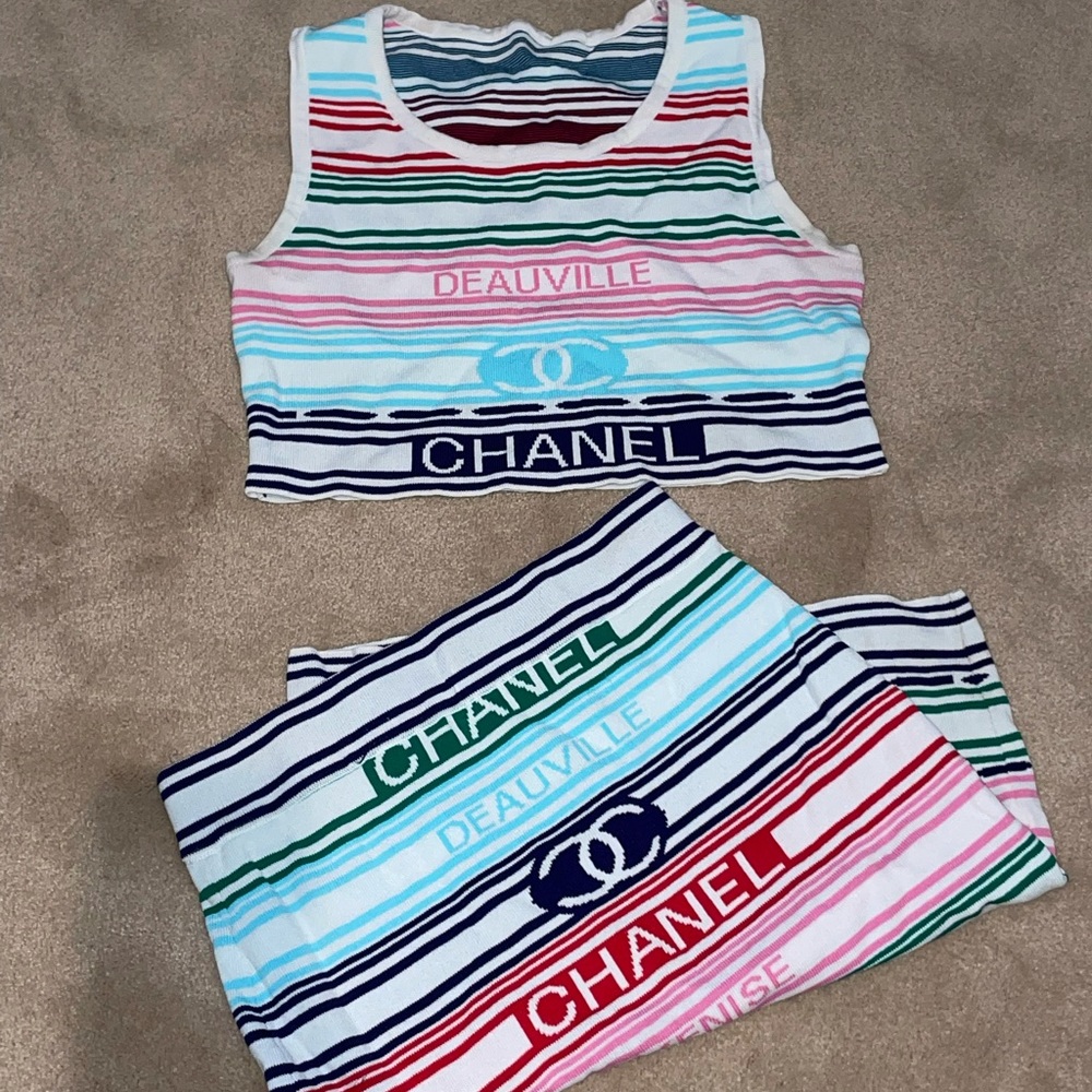 Chanel skirt set